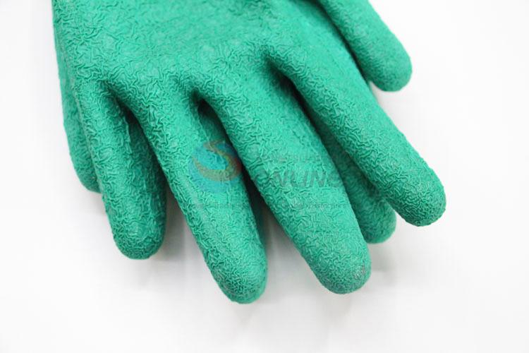 Green Color Wear-Resisting Nylon Welding Work Labor Gloves