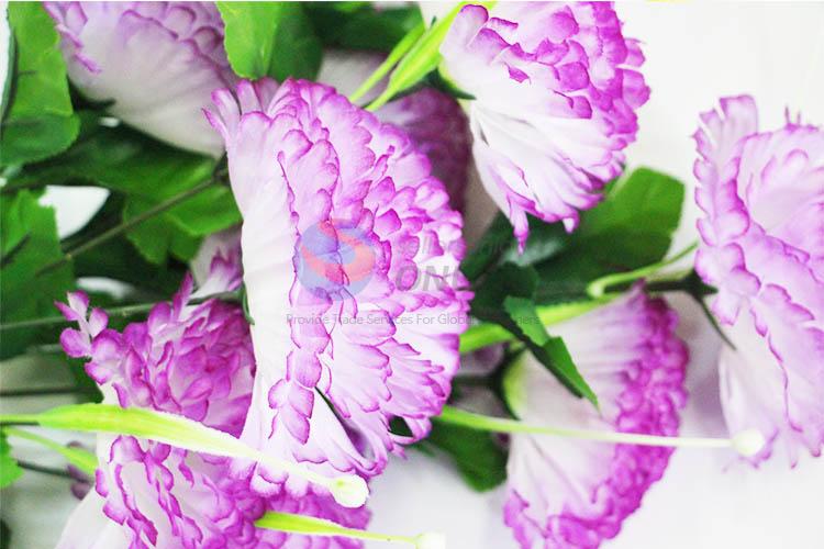 A Bunch of Fake Light Purple Flower for Home Decoration Artificial Flowers