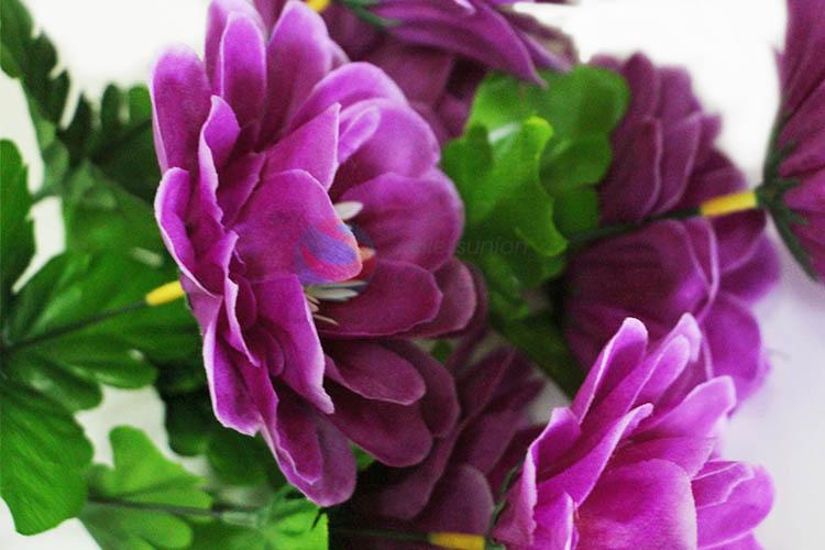 A Bunch of Purple Color Flower for Wedding Decoration