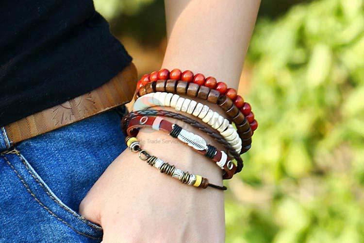 Cheap professional vintage handmade adjustable bracelet set