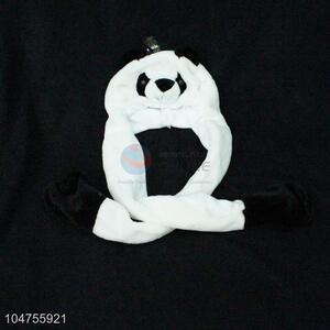 High Quality Cartoon Panda Design <em>Plush</em> Hat for Sale