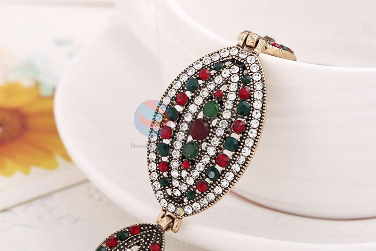 New arrival rhinestone alloy bracelet