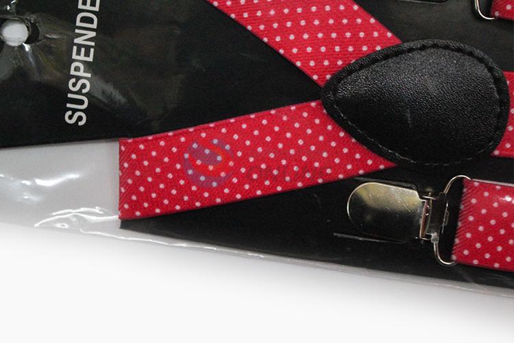 Latest Design Pink Color Adult Adjustable Suspenders
