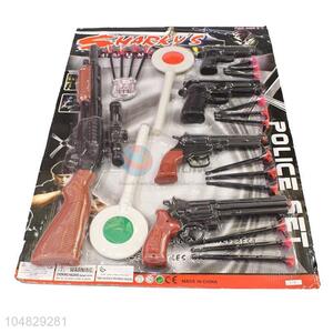 Suitable Price China Boy Soft Bullet Gun Police Set Kids Toy Gun