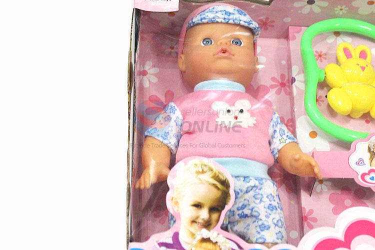 Low price funny sweet doll set with IC