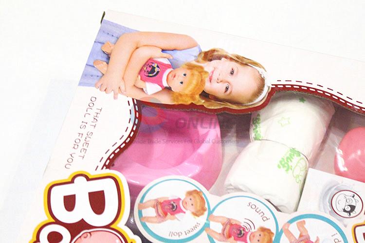 Super quality funny sweet doll set with IC