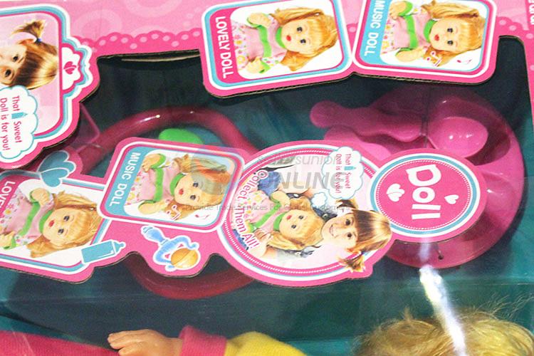 Cheap wholesale funny sweet doll set with IC