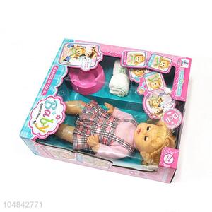 Factory promotional funny sweet doll set with IC