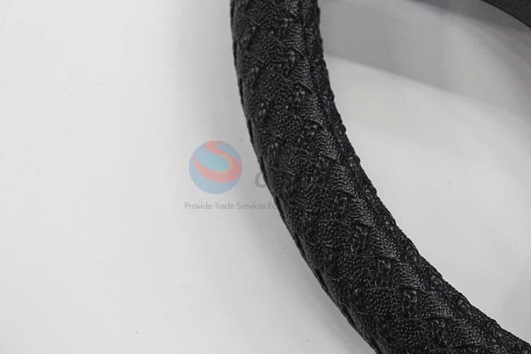 Factory Sale Leather Soft Car Steering Wheel Cover