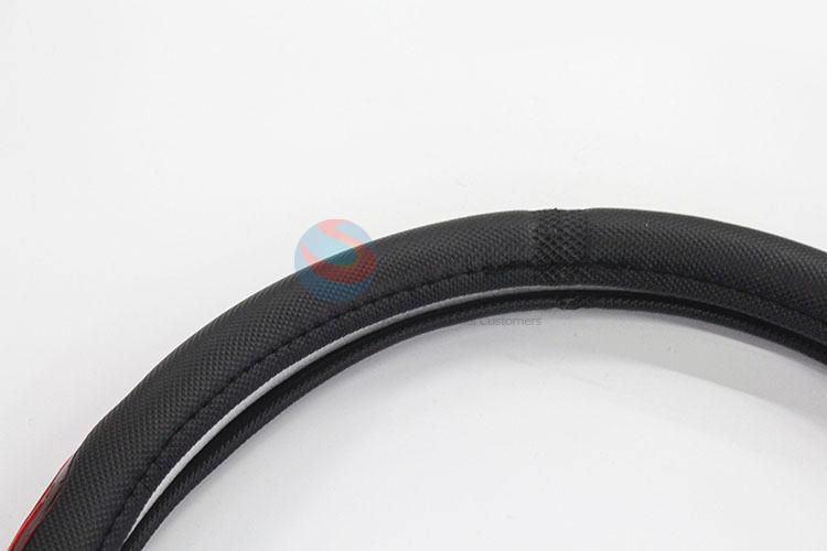 Promotional Wholesale Leather Hand Sewing Steering Wheel Cover Car