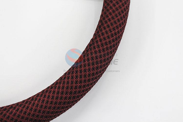 Wholesale Top Quality Leather Automobiles Car Steering Wheel Cover