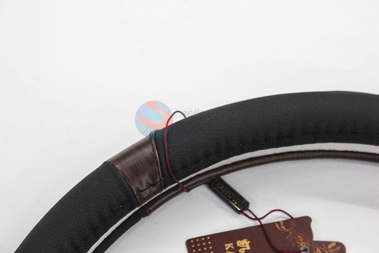 Low Price Leather Car Steering Wheel Cover