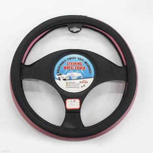 Recent Design Leather Hand Sewing Steering Wheel Cover Car