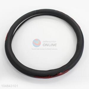Promotional Wholesale Leather Hand Sewing Steering Wheel Cover Car