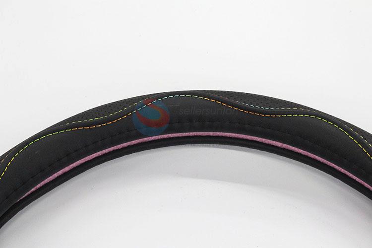 Factory Price Fashionable Pu Car Steering Wheel Covers