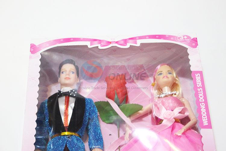 Wholesale Price 11 Cun Dolls Couples with Roses toy