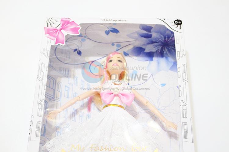 Factory Direct Plastic 11 Cun Wedding Dress Dolls Toys Figure for Kids