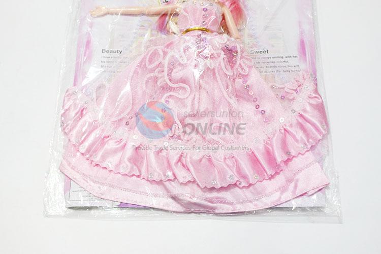 Competitive Price 11 Cun Wedding Dress Dolls Plastic Model Toys for Kids