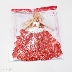 Low Price 11 Cun Wedding Dress Dolls Plastic Model Toys for Kids