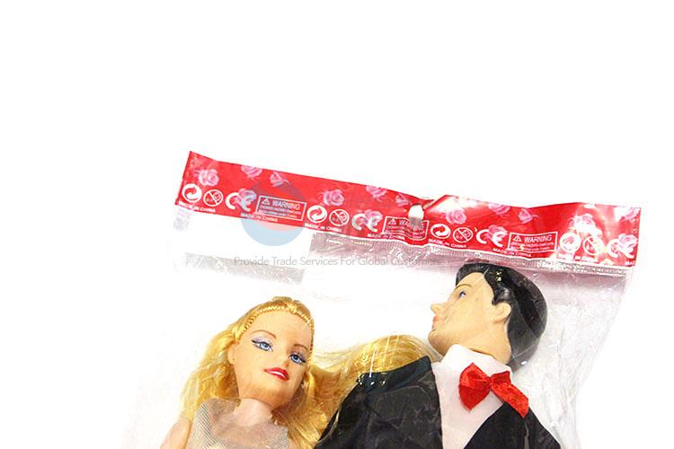 Best selling 11cun bridegroom&bride doll