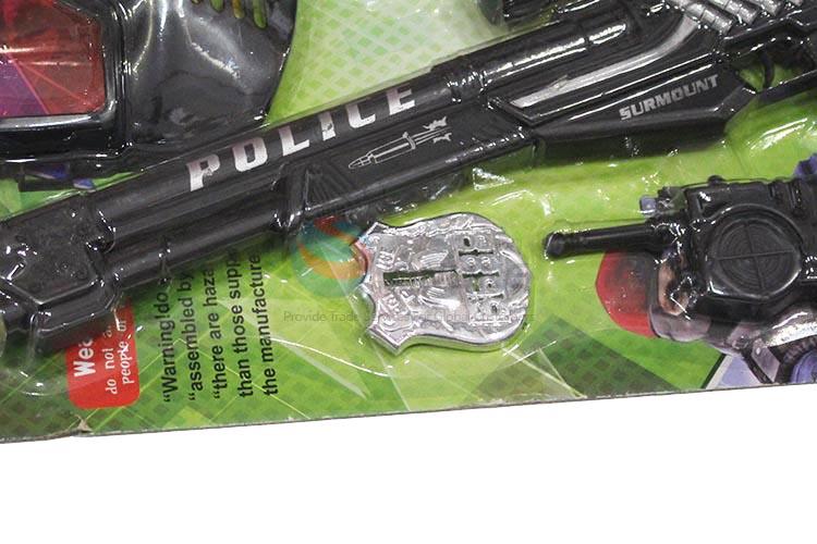 China factory kids gun toys police play set