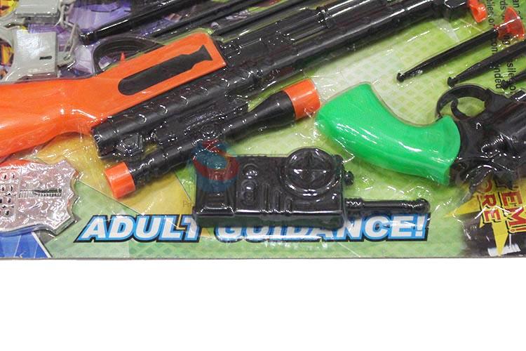 Fancy cheap kids gun toys police play set
