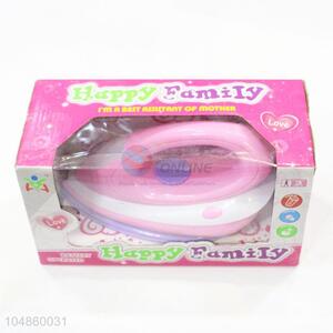 Pink Color Simulation Iron with Light and Music Play House Toys