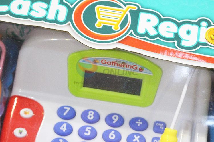 Colorful China Wholesale Plastic Simulation Smart Cash Register Kid Children Play House Toy