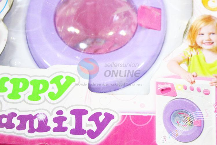 Personalized Simulation Roller Washing Machine with Light and Music Accessories Pretend Play Toys