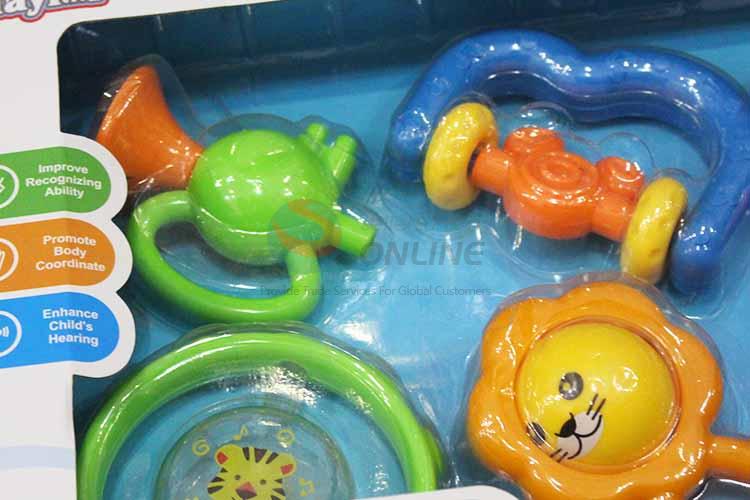 Hot New Products Cartoon Infants Rattle Toy Pastic Baby Toy