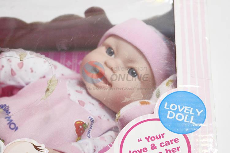 New arrival 12 inches sleeping baby doll toy