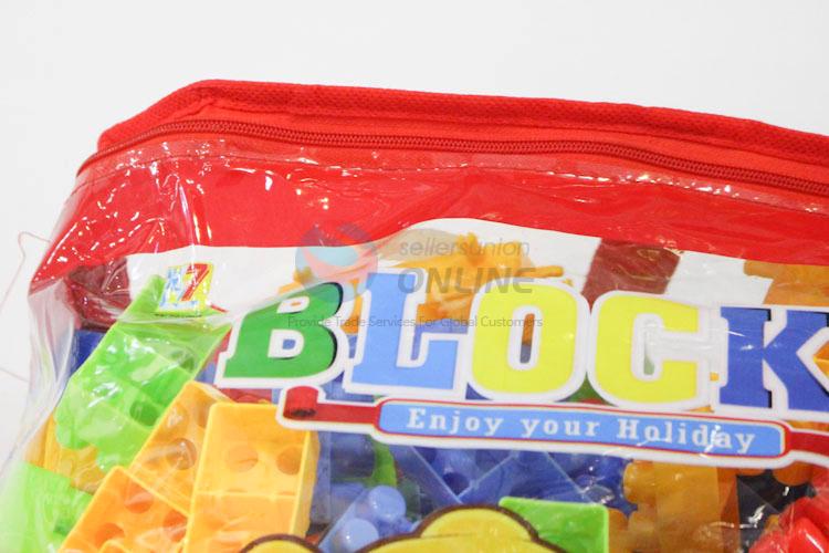 PVC Bag Packing Top Quality Educational Plastic Building Block