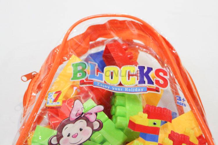 New Style  Good Quality Kids Plastic Educational Toys Block Toy