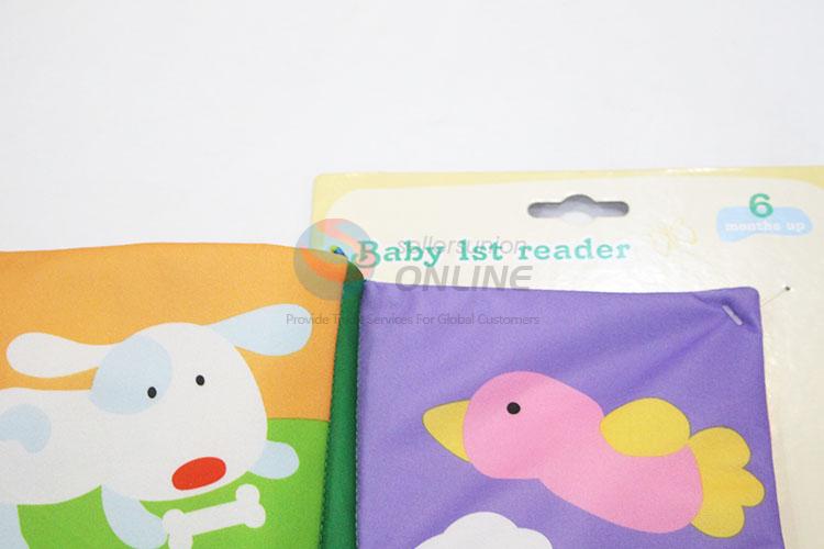 Wholesale new style book shape plush toy with cartoon animal