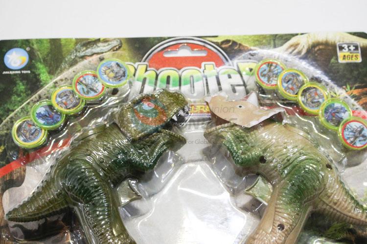 Wholesale Cheap Plastic Dinosaur Shaped Shooting Gun Toys