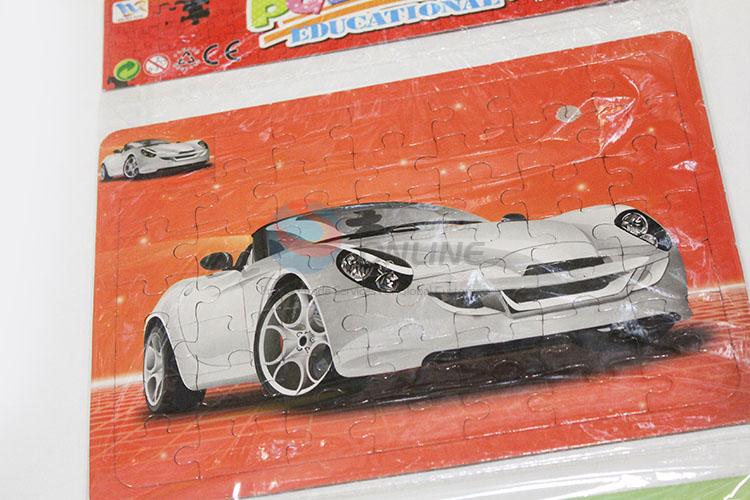 Latest Design Racing Car Doodle Puzzle Painting Puzzle Children Educational Toy