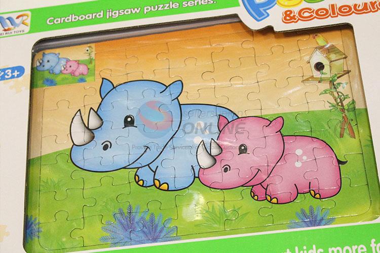 China Wholesale Animal Painting Puzzle Children Educational Paper Puzzle