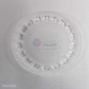 Glass fruit plate party dish