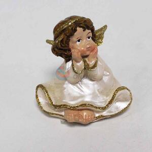 Popular Polyresin Angel Shaped Sculpture for Sale