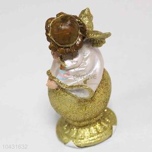 Fashion Style Polyresin Angel Sculpture Artware