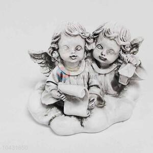 Factory Direct Resin Artware Angel Shaped Sculpture