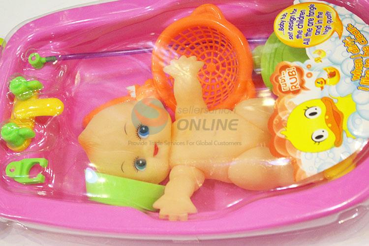High Quality Cute Doll Baby Bathroom Bathtub