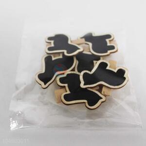 Pretty Cute 6PC Wooden Clips