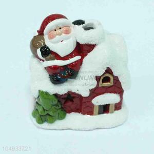 Promotional Christmas Porcelain Crafts with Light for Sale