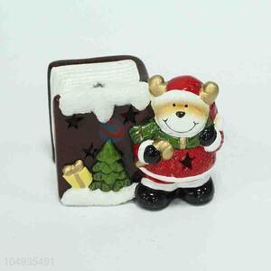 Top Selling Christmas Porcelain Crafts with Light for Sale