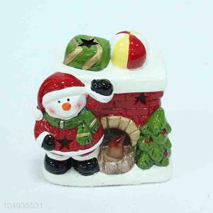 Wholesale Nice Christmas Porcelain Crafts with Light for Sale