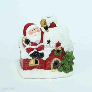 Factory High Quality Christmas Porcelain Crafts with Light for Sale