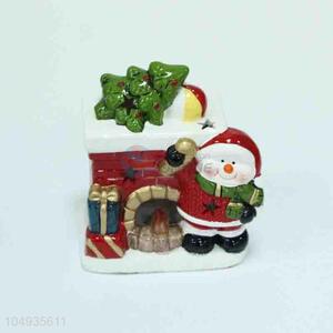 Factory Direct Christmas Porcelain Crafts with Light for Sale
