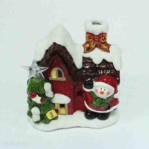 Professional Christmas Porcelain Crafts with Light for Sale