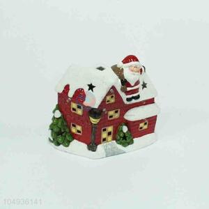 Factory Supply Christmas Porcelain Crafts with Light for Sale